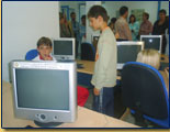Официално откриване на компютърен клуб в ЦРД - Поморие